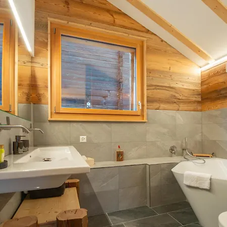 Alpesi faház Himmel - Renoviertes Walliserhaus In Biel Vs *