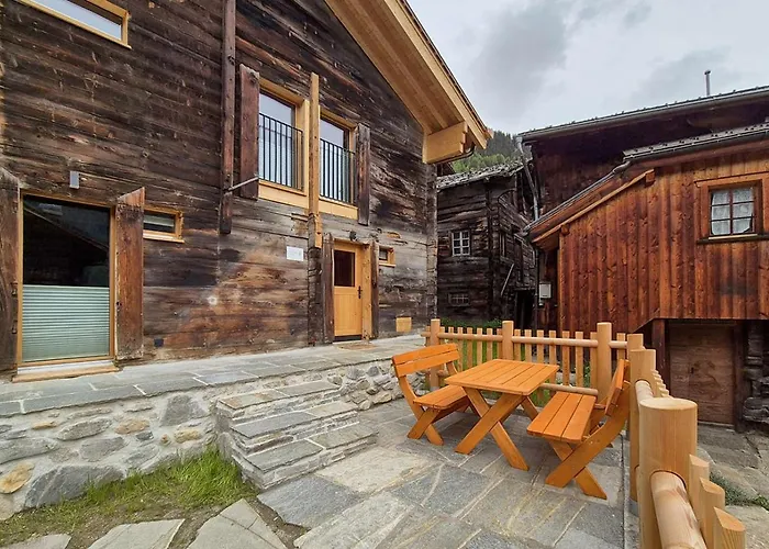 Horská chata Himmel - Renoviertes Walliserhaus In Biel Vs Goms